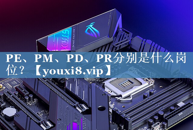 PE、PM、PD、PR分別是什么崗位？